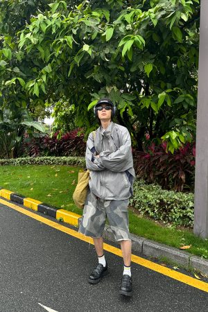 Lightweight Spliced Double-Layer Sun Protection Jacket for Men and Women - Breathable UV Protection Sports Summer Outerwear