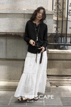 Lightweight Ultra-Fine Yarn Long Sleeve Cardigan with Drawstring, Relaxed Fit, Sun Protection, Cool Feeling, Perfect for Layering