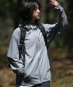 Lightweight UV Protection Jacket for Men and Women - Breathable Outdoor Cooling Coat, Loose-Fitting Summer Sun Protection Gear