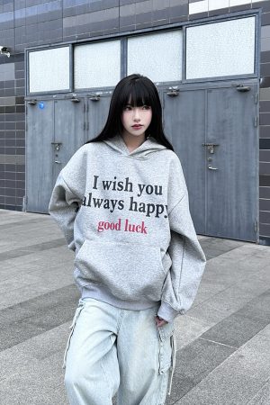 Lightweight Vintage American-Style Hooded Sweatshirt for Men & Women, Trendy Spring & Autumn Couple's Sweatshirt