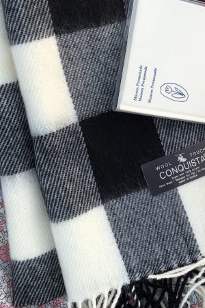 Lightweight Warm Soft Plaid Scarf - Korean Style Wool Touch for Winter Fashion, Perfect Christmas Gift
