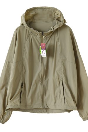 Lightweight Waterproof Sun Protection Jacket with UPF 150+, Breathable Outdoor Performance Wear for Summer Activities