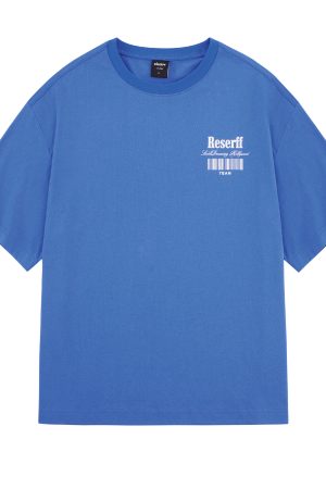 Limited Edition Printed Short Sleeve T-Shirt - American Style Heavyweight Cotton for Couples - Summer High Street Fashion