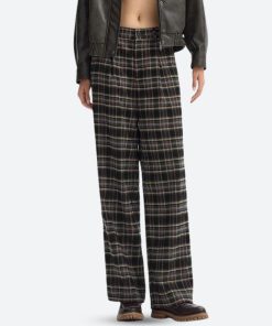 Lolita Outfits, Capsule Wardrobe Women - Plaid Pajama Pants
