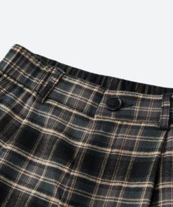 Lolita Outfits, Capsule Wardrobe Women - Plaid Pajama Pants