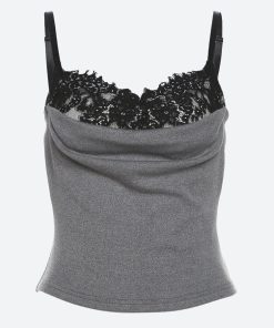 Lolita Outfits, Tenue Chic Femme - Lace Bra Layered Top