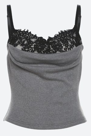 Lolita Outfits, Tenue Chic Femme - Lace Bra Layered Top