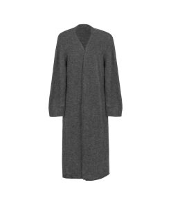 Long Knitted Rattan Coat in Two Colors - Alpaca Mohair 900g for Spring Summer - Chic Layering Piece