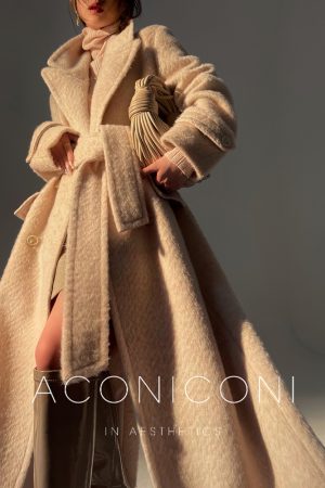 Long Textured Silhouette Suit Coat - High-Quality Woolen Overcoat for Stylish Layering - Perfect for 90s and Y2K Fashion Lovers