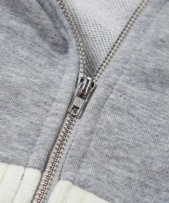 Looks Chic, Korean Shirt - Cropped Hoodie & Mini Skirt Two Piece Set