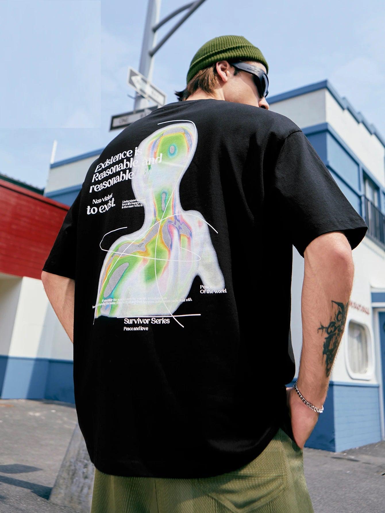 Looks Country, Jean Under Dress - Peace and Love Tee Looks Country, Jean Under Dress - Peace and Love Tee