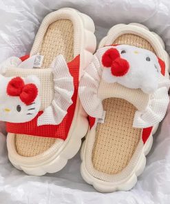 Looks Para Faculdade, Jersey Outfit - Kawaii Sanrio Slippers