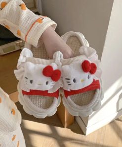 Looks Para Faculdade, Jersey Outfit - Kawaii Sanrio Slippers
