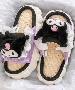Looks Para Faculdade, Jersey Outfit - Kawaii Sanrio Slippers