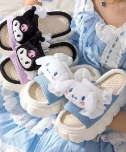 Looks Para Faculdade, Jersey Outfit - Kawaii Sanrio Slippers