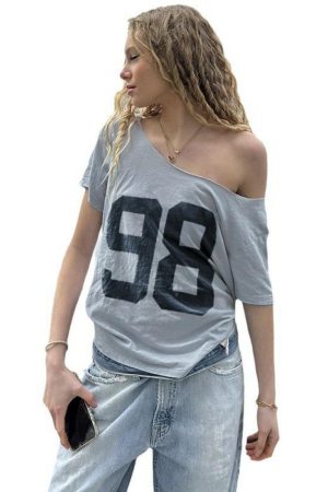 Loose Fit Women's T-Shirt with Personalized Digital Print - Casual Short Sleeve Round Neck Top in European and American Street Style