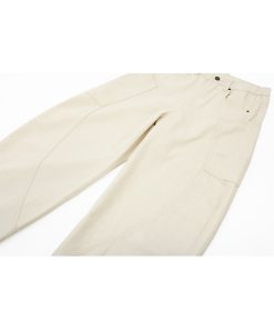 Loose Wide-Leg Curved Knife Pants for Women - Casual American Streetwear Denim - Summer 2025 Fashion Trend