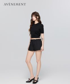 Low-Waist Slimming Buttock Denim Shorts for Women - Casual Versatile Solid Color Hot Pants for Summer