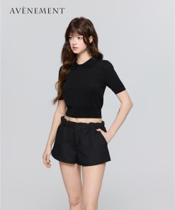 Low-Waist Slimming Buttock Denim Shorts for Women - Casual Versatile Solid Color Hot Pants for Summer