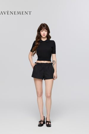 Low-Waist Slimming Buttock Denim Shorts for Women - Casual Versatile Solid Color Hot Pants for Summer