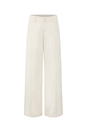 Low-Waist Wide-Leg Pants for Women, Spring/Summer Casual Style, Loose Slimming Straight-Leg Long Floor-Length Trousers