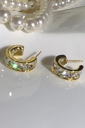 Luxury Exquisite Zircon Small Niche Design High-End 925 Pure Silver Needle Earrings for Elegant Fashion Statement
