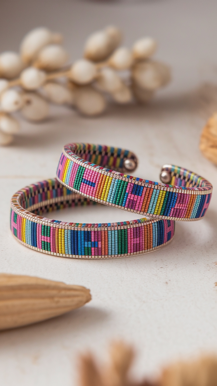 Matching Alpha Bracelets: Statement Pieces for Confidence outfit idea