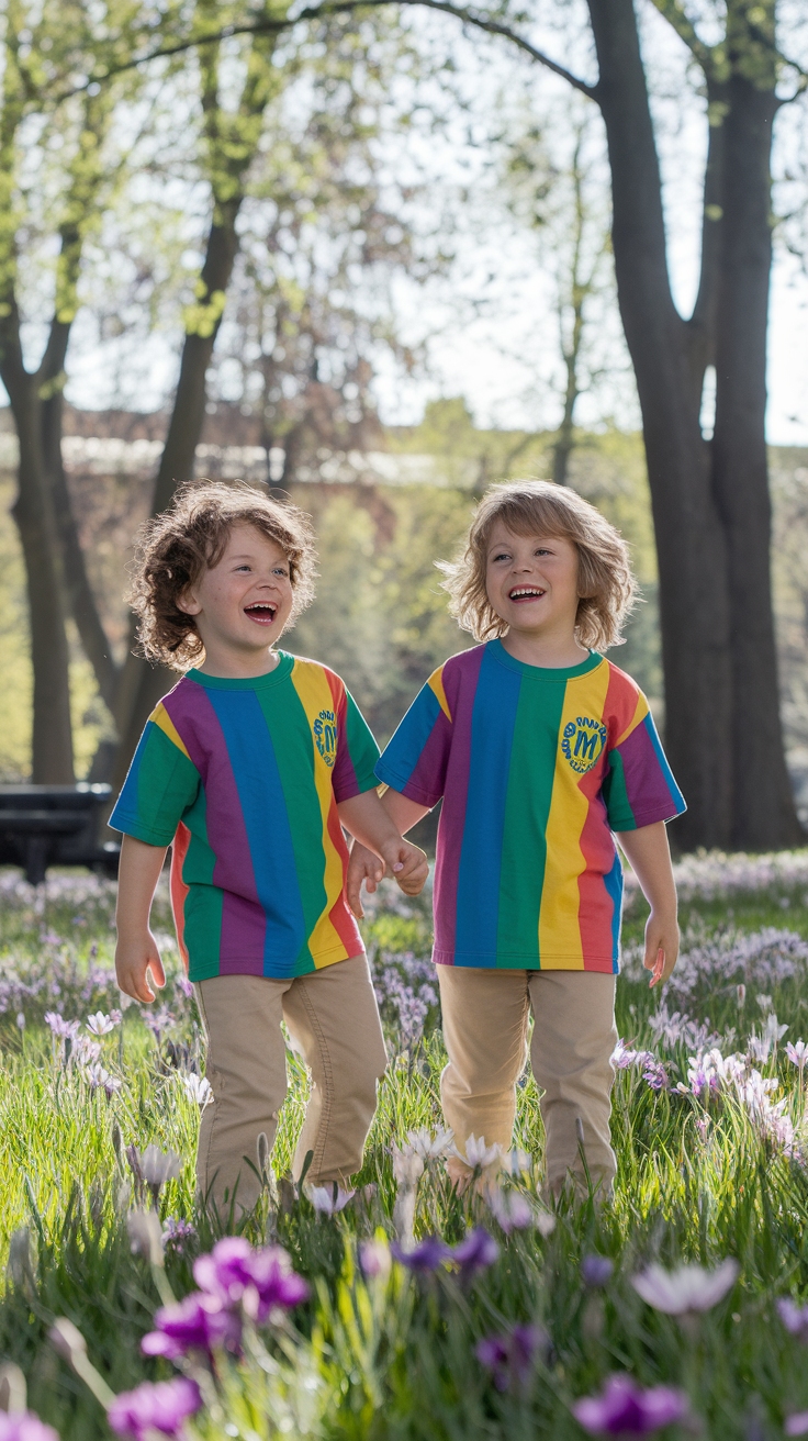 Creative Matching Cousin Shirts for Family Fun outfit idea