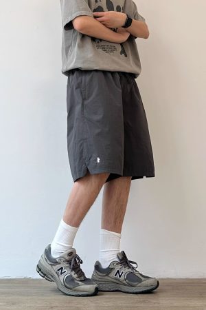 Men's and Women's Lightweight Quick-Dry Cargo Shorts - Versatile Straight-Leg Design for Summer Outdoor Sports