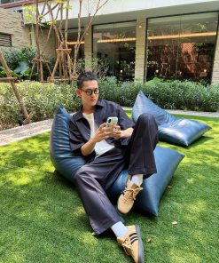 Men's Casual Draped Short Sleeve Shirt - Soft, Breathable, Versatile Jacket for Spring Summer in Pure Color