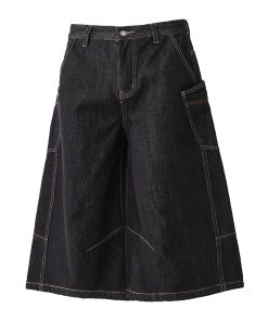 Men's Cowboy 7/10 Pants - 2025 New Summer Loose Wide-Leg Five-Point with Side Pockets - Casual Y2K Style