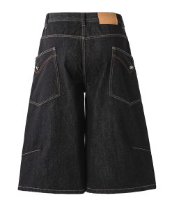 Men's Cowboy 7/10 Pants - 2025 New Summer Loose Wide-Leg Five-Point with Side Pockets - Casual Y2K Style