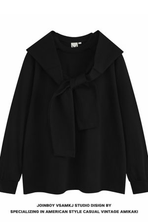 Men's Fleece Shawl Sweatshirt - American Style Hip-Hop Fake Two-Piece Top for Couples - 2025 Winter Trend