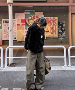 Men's Heavyweight Short Fit Cardigan Hoodie - Stylish Niche American Style for Spring & Autumn, Casual Layering Essential