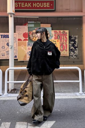 Men's Heavyweight Short Fit Cardigan Hoodie - Stylish Niche American Style for Spring & Autumn, Casual Layering Essential