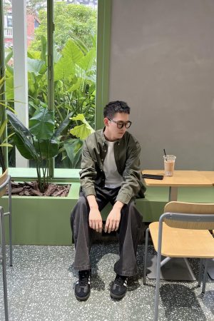 Men's Japanese Retro Work Shirt - Versatile Lapel Jacket in Pure Cotton for Autumn Style