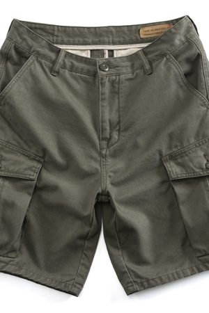 Men's Loose Retro Casual Work Shorts - Summer Versatile Five-Point Mid-Length Pants, Y2K Style, Streetwear Inspired