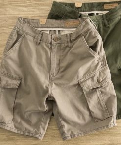 Men's Loose Retro Casual Work Shorts - Summer Versatile Five-Point Mid-Length Pants, Y2K Style, Streetwear Inspired