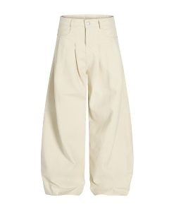 Men's Loose Straight Leg Casual Pants - 2025 Summer Wide-Leg Style, Simple Versatile Design for Effortless Everyday Wear