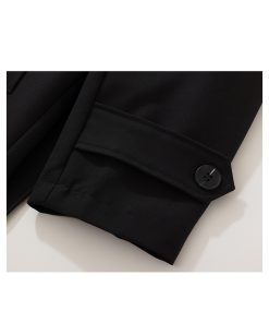 Men's Mid-Length Hooded Windbreaker Coat - Trendy Korean Style Faux Two-Piece Over-Knee Jacket for Autumn & Winter Fashion