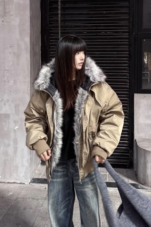 Men's Winter Thickened Hooded Jacket with Fur Collar - Clean Fit Cotton Coat, Mountain Carving Design, Stylish and Warm