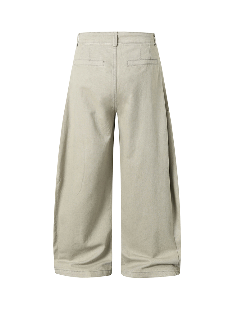 Military Green Cargo Pants for Men - American Straight Loose Fit Ulzzang Trendy Wide-Leg Casual Trousers Military Green Cargo Pants for Men - American Straight Loose Fit Ulzzang Trendy Wide-Leg Casual Trousers