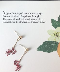 Minimalist 925 Silver Mini Fish Stud Earrings for Students - Freshly Released Unembellished Design