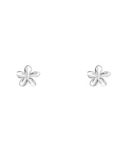 Minimalist 925 Silver Small Flower Stud Earrings - Sweet Versatile Forest Style High-End Niche Design for Elegant Looks