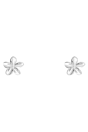 Minimalist 925 Silver Small Flower Stud Earrings - Sweet Versatile Forest Style High-End Niche Design for Elegant Looks