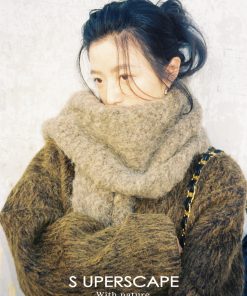 Minimalist Alpaca Wool Relaxed Loose Long Hair Coat - Cozy Layering Piece for Effortless Style