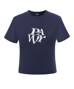 Minimalist American-Style White T-Shirt for Women - Short Sleeve Basic Logo Summer Top, Trendy Casual Wear