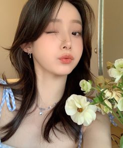 Minimalist Bowknot Earrings - Trendy Ins Fashion, Versatile Casual Style, Sweet and Cool Ear Studs for Unique Personality