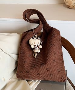 Minimalist Casual Large-Capacity Shoulder Bag - Trendy Underarm Tote for Spring/Summer 2025 Fashion