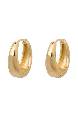 Minimalist Circle Earrings for Women - Versatile Stylish Ear Clips, Elegant Light Luxury High-End Fashion Accessories